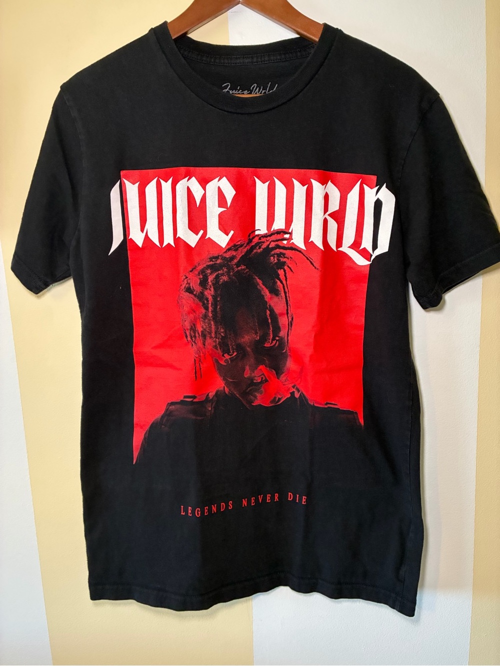 ⁠Juice WRLD Legends Never Die Album Graphic Tee Shirt Medium